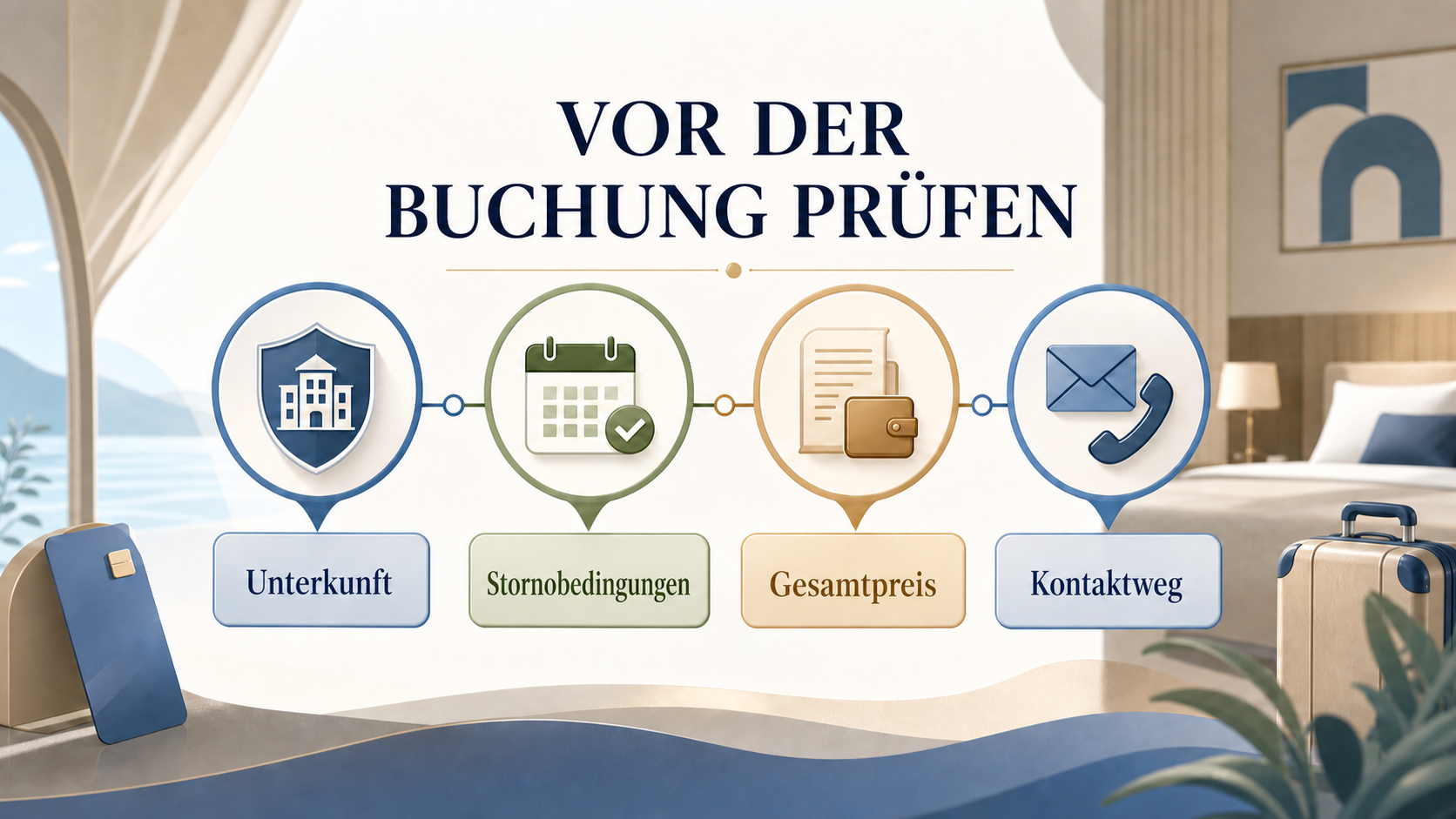 Redaktionelle Illustration zu Agoda im Check: Buchungsablauf, Bedingungen, Support und Grenzen für Reisende aus Deutschland